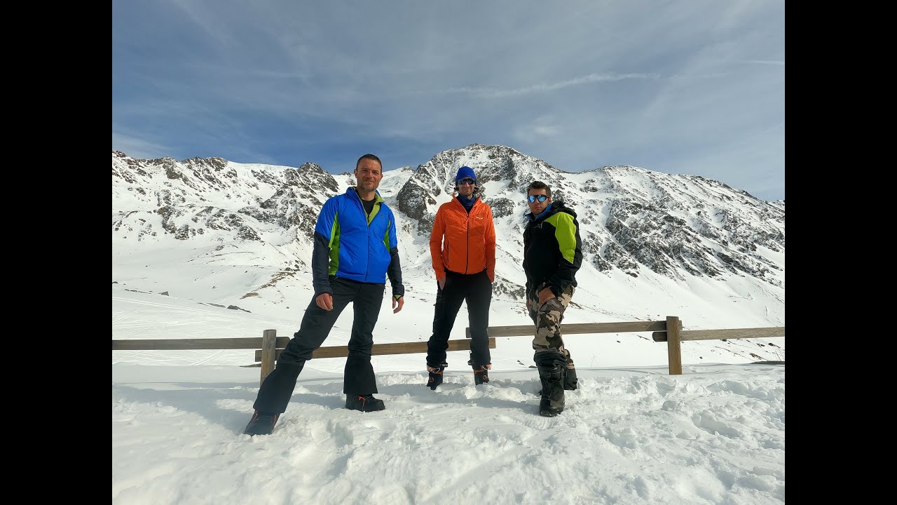 Cima Solda 3376 mt , skialp per la via normale