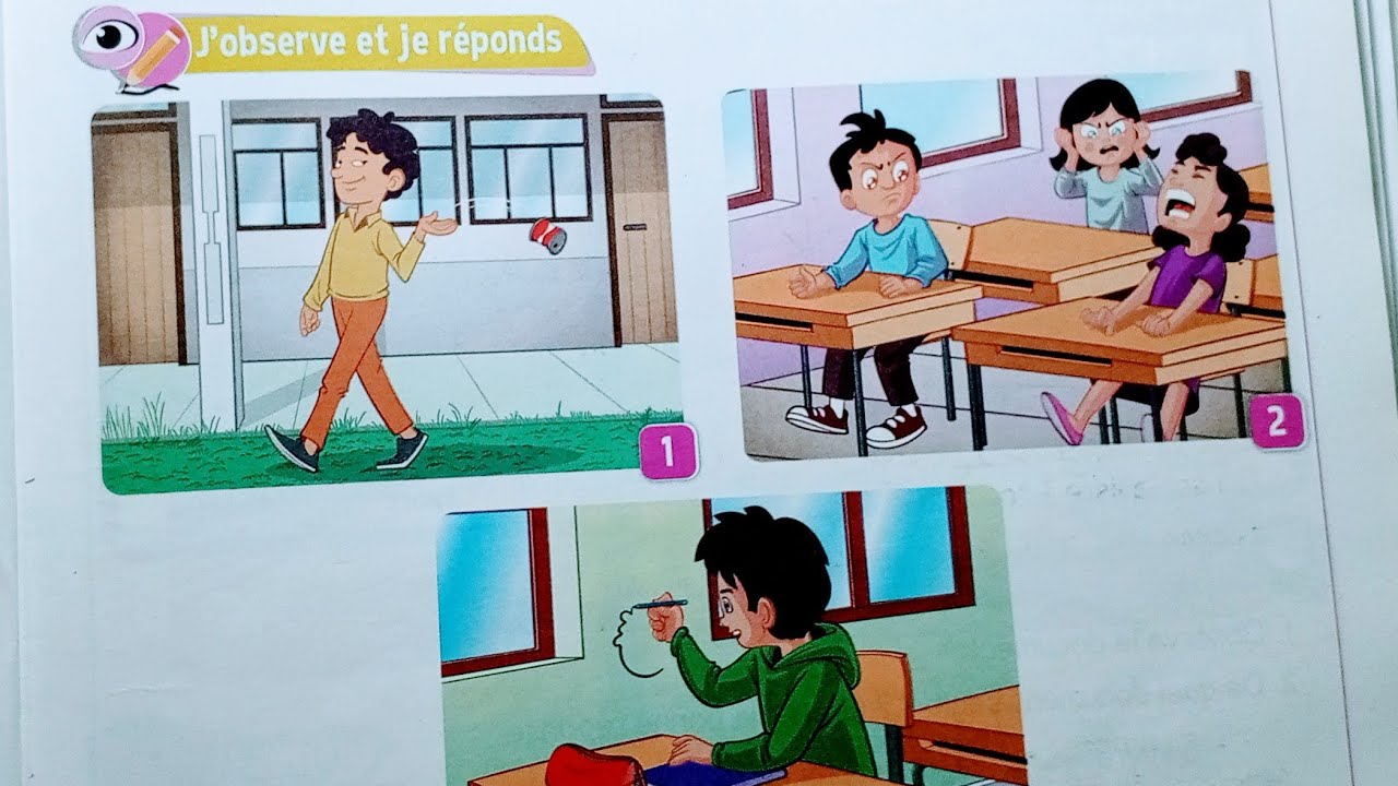 CE1 : Vivre ensemble : Je dois être un élève modèle page 19 Le trésor des mots.