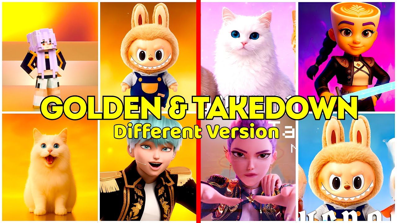 GOLDEN vs TAKEDOWN – Can You Guess the Song? | K-Pop Demon Hunters #6