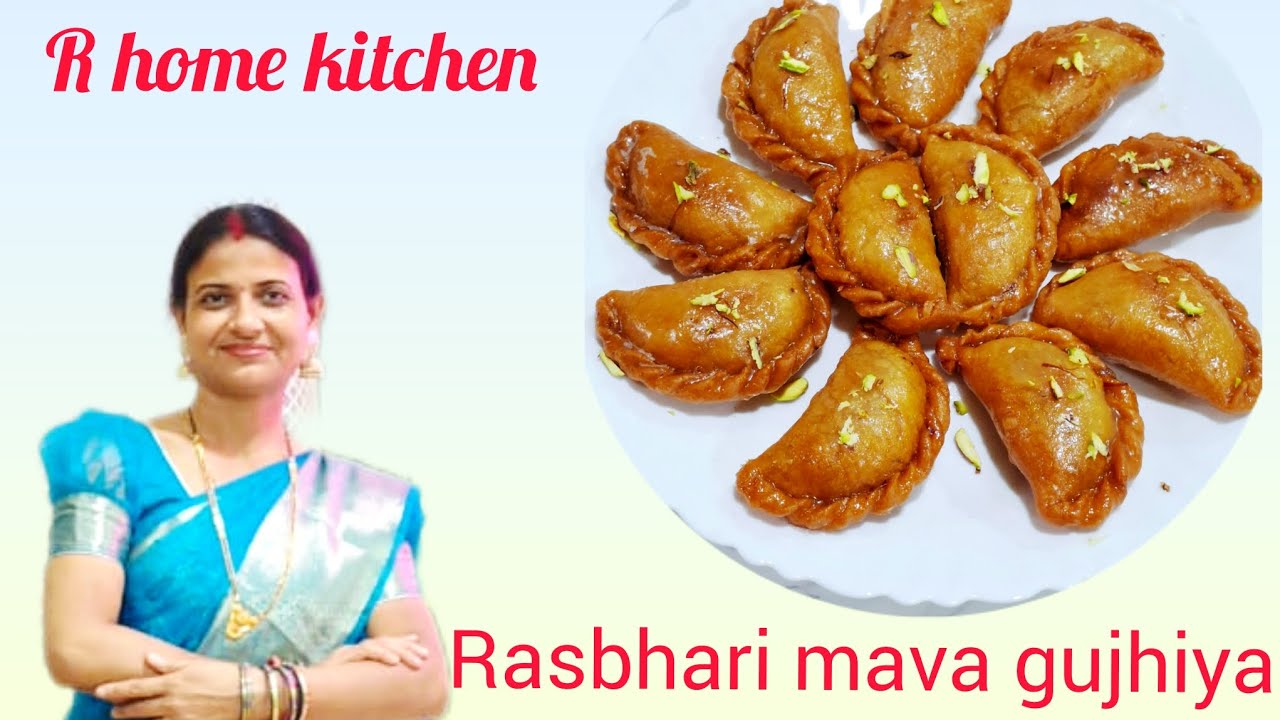 Rasbhari Mawa gujhiya #chandrakalarecipe 