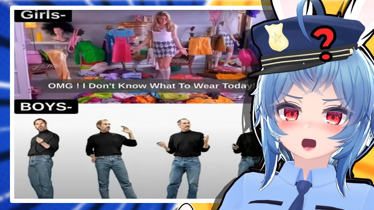 MEN only have 1 Shirt? - The Best Boys Vs Girls Memes - Vtuber Reacts