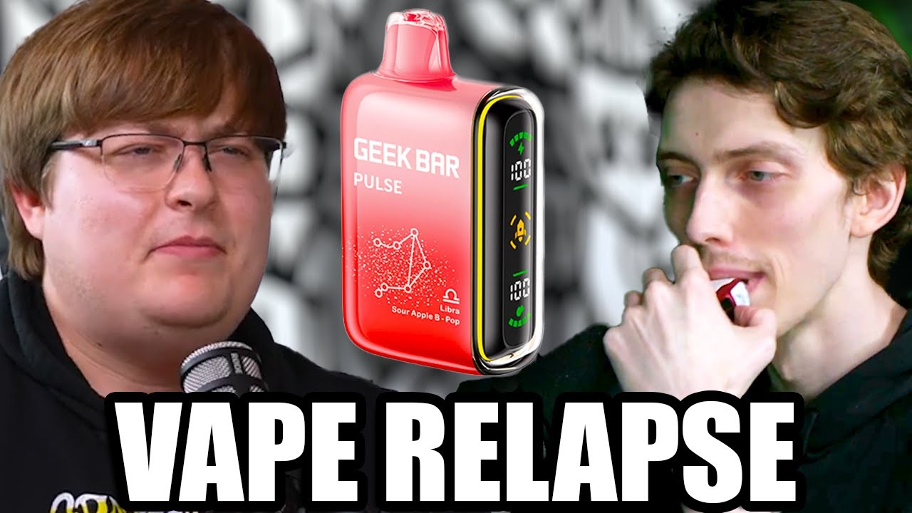 Kyle Relapses on Vapes Live on The Gobcast