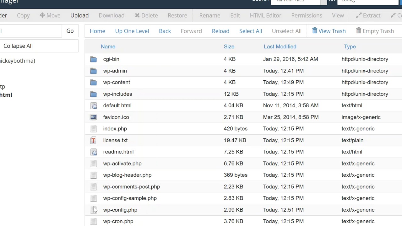 WordPress Allowed Memory Size Error and Fix inside cPanel wp config file update memory limit