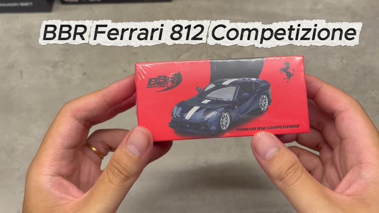 Unboxing BBR Ferrari 812 Competizione