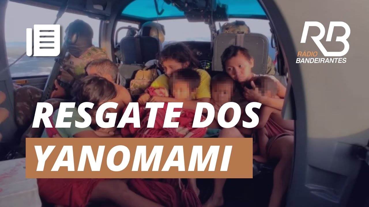 O resgate emocionante dos YANOMAMI em RORAIMA