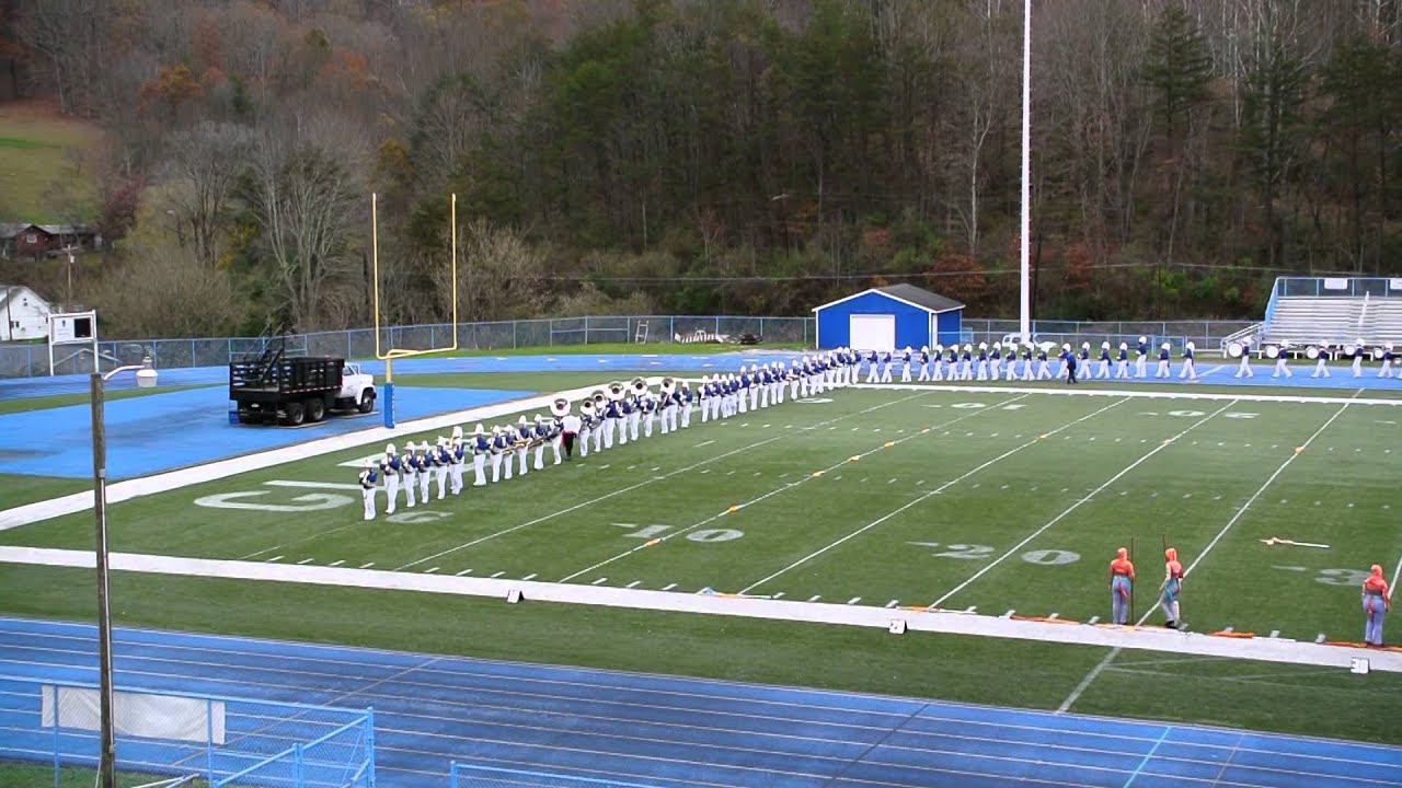 The Pride of Capital High School - WV Marching Band Festival 2012 (Entering)