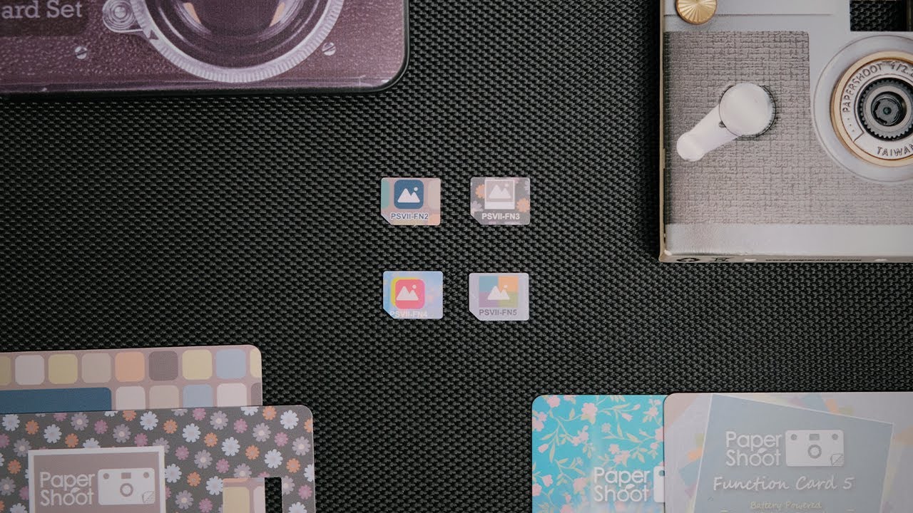 Aksesoris WAJIB untuk Papershoot Camera! - Function Cards Set!