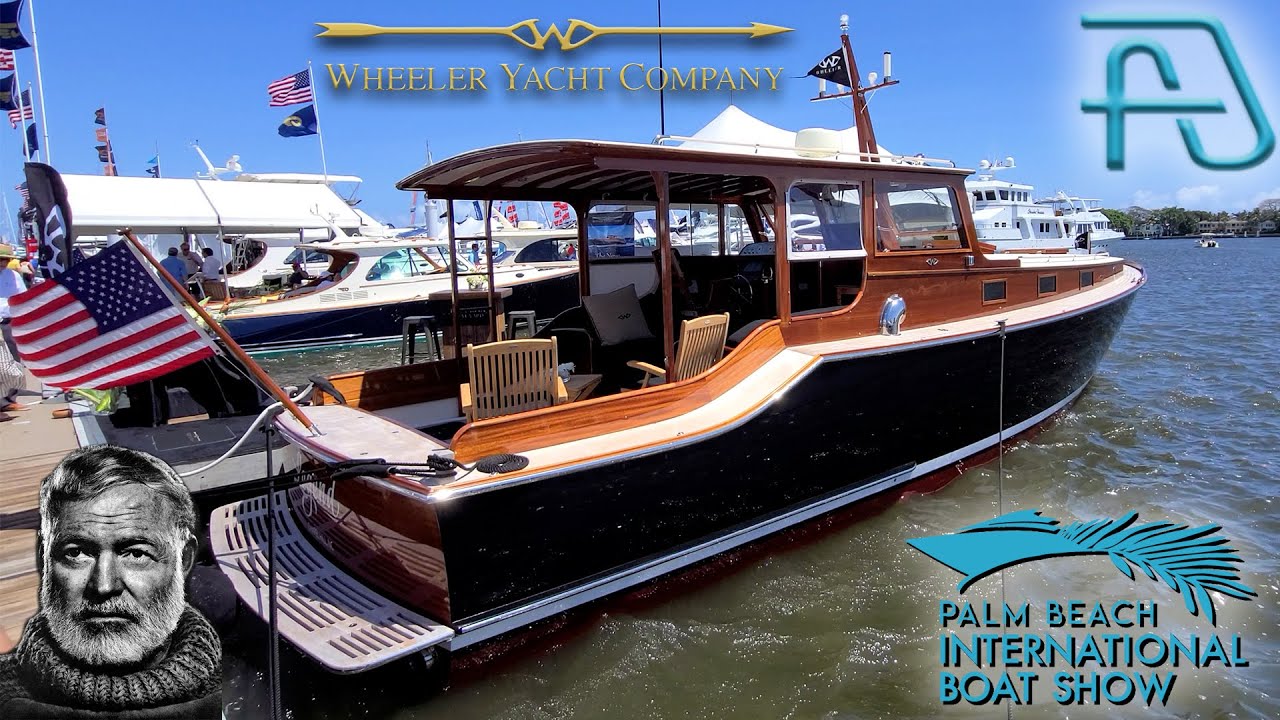«Пилар» Эрнеста Хемингуэя возвращается в виде Wheeler 38 «ЛЕГЕНДА» на Международной выставке лодо...