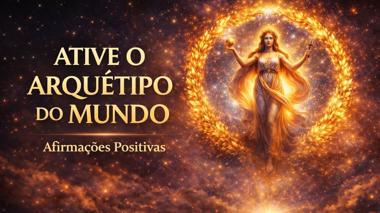Ativação do Arquétipo do Mundo 🌍 | Conclusão de Ciclos, Plenitude e Consciência Divina