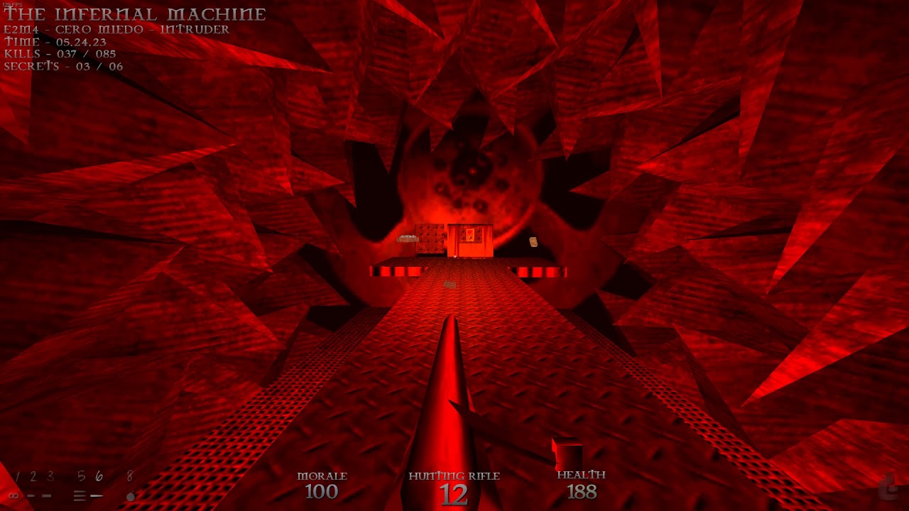 Dusk | Cero Miedo/Intruder Mode, 100% | E2M4: The Infernal Machine