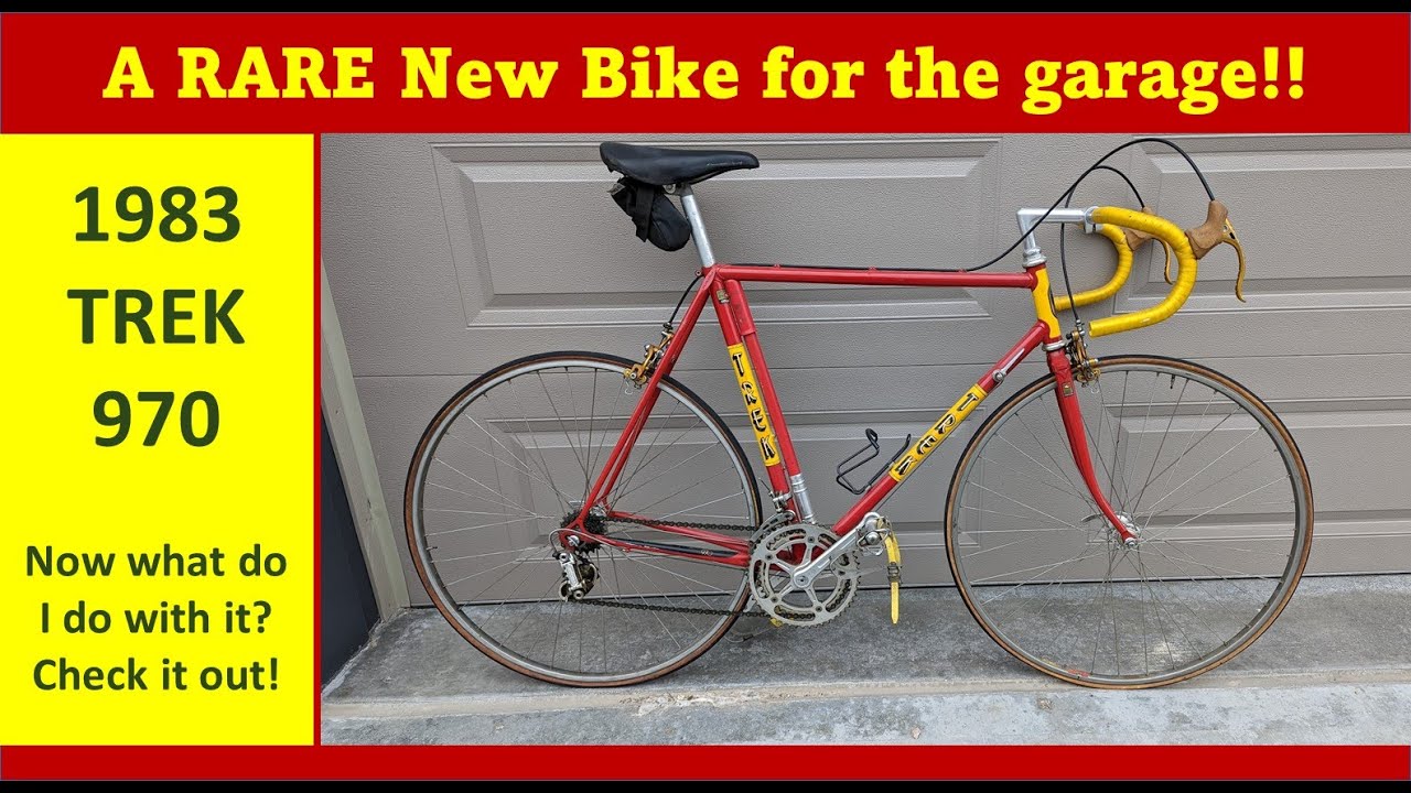 New bicycle for the vintage garage! Rare 1983 Trek 970