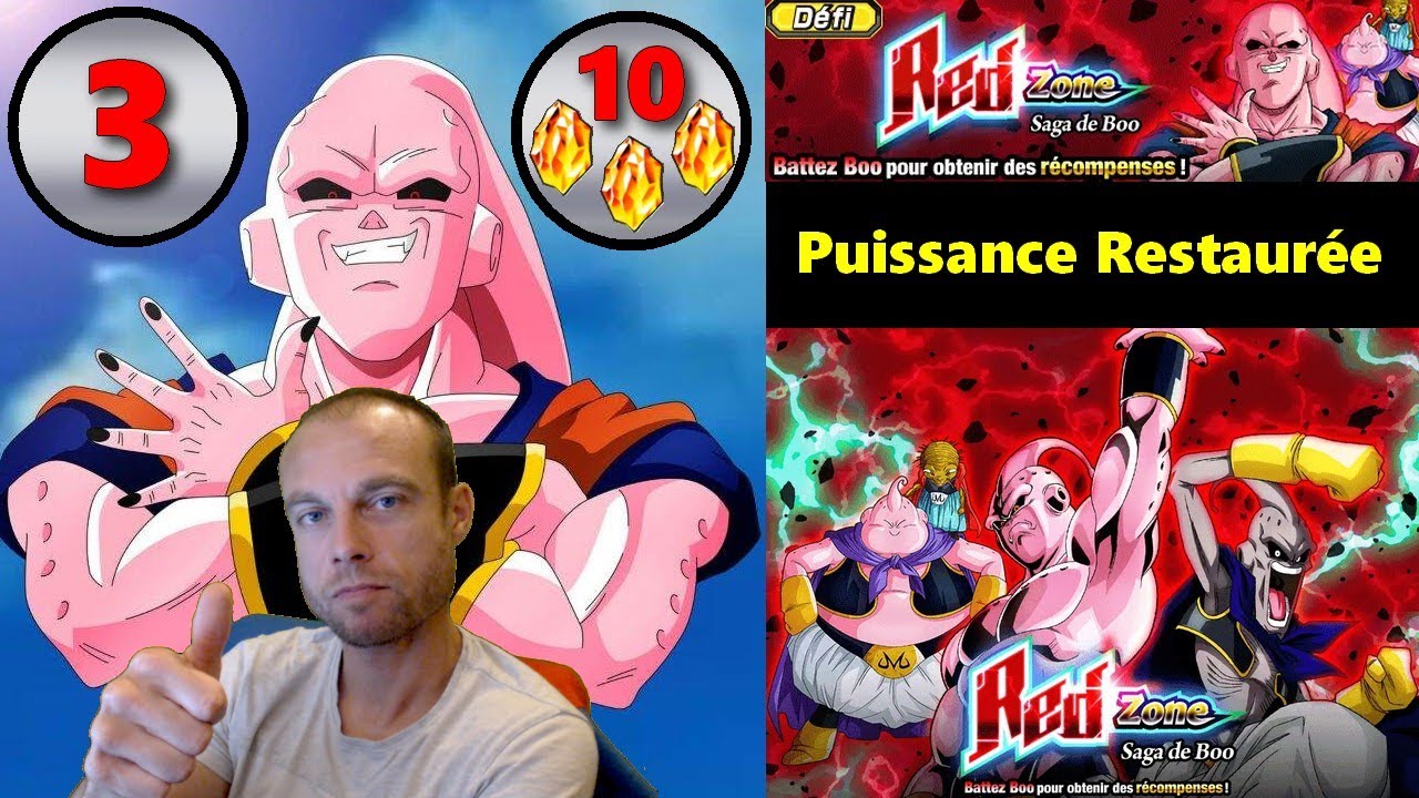 RED ZONE SAGA DE BOO : NIVEAU 3 CONTRE BUU ABSORPTION BUUHAN MISSION PUISSANCE RESTAURÉE GOLDEN WEEK