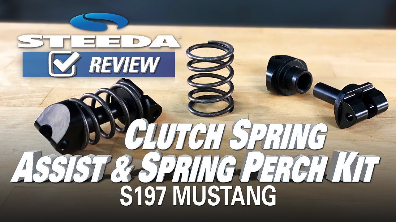 Steeda S197 Mustang Clutch Spring Assist and Spring Perch Kit, 555 7030