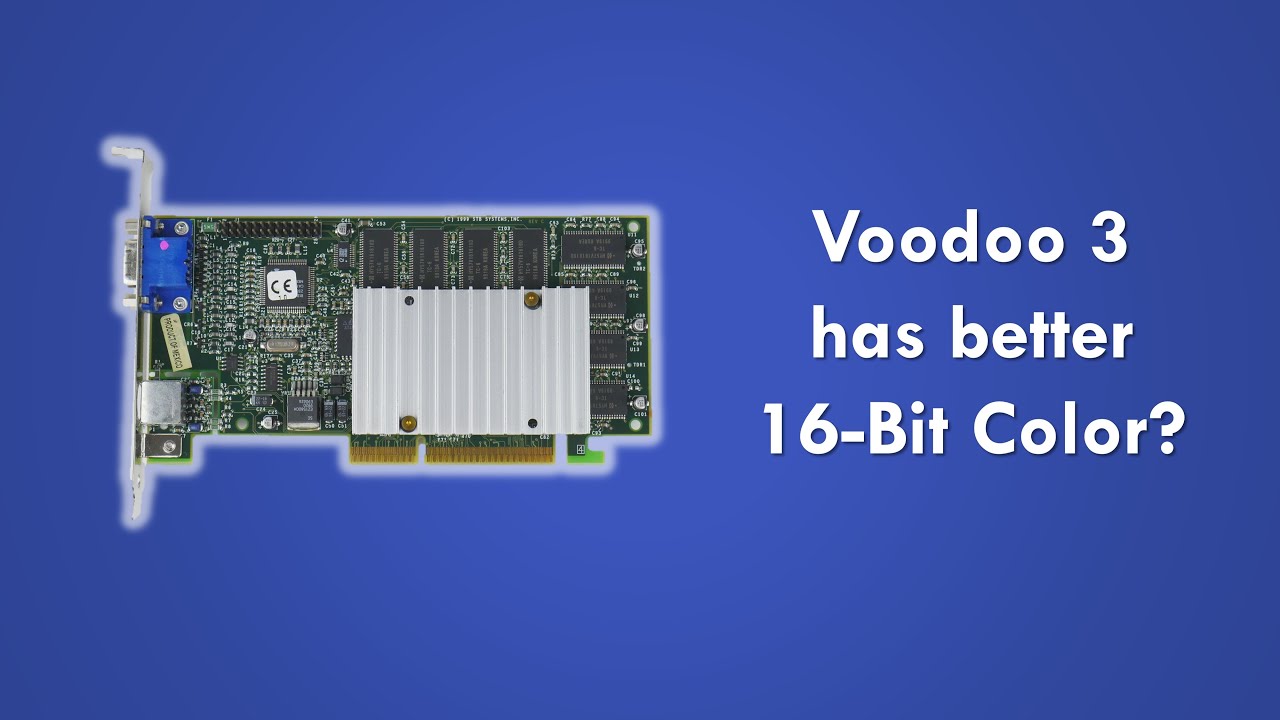 3dfx Voodoo 3 16-Bit Color Quality