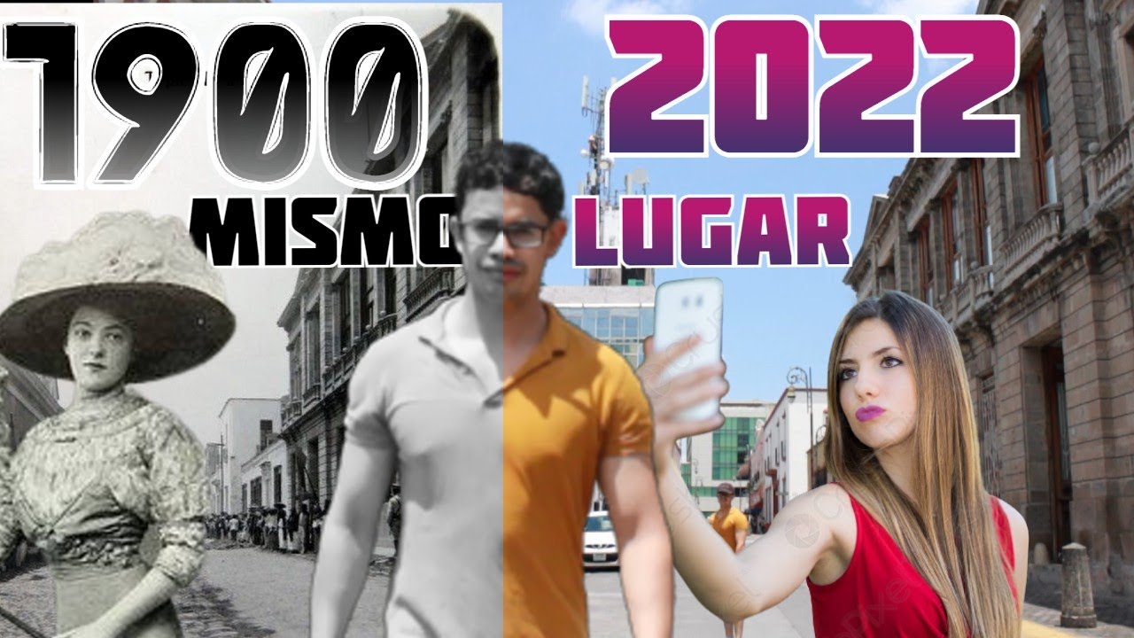 100 años de evolución en Tepic. (Recreando fotos antiguas) (Tepic Antiguo)