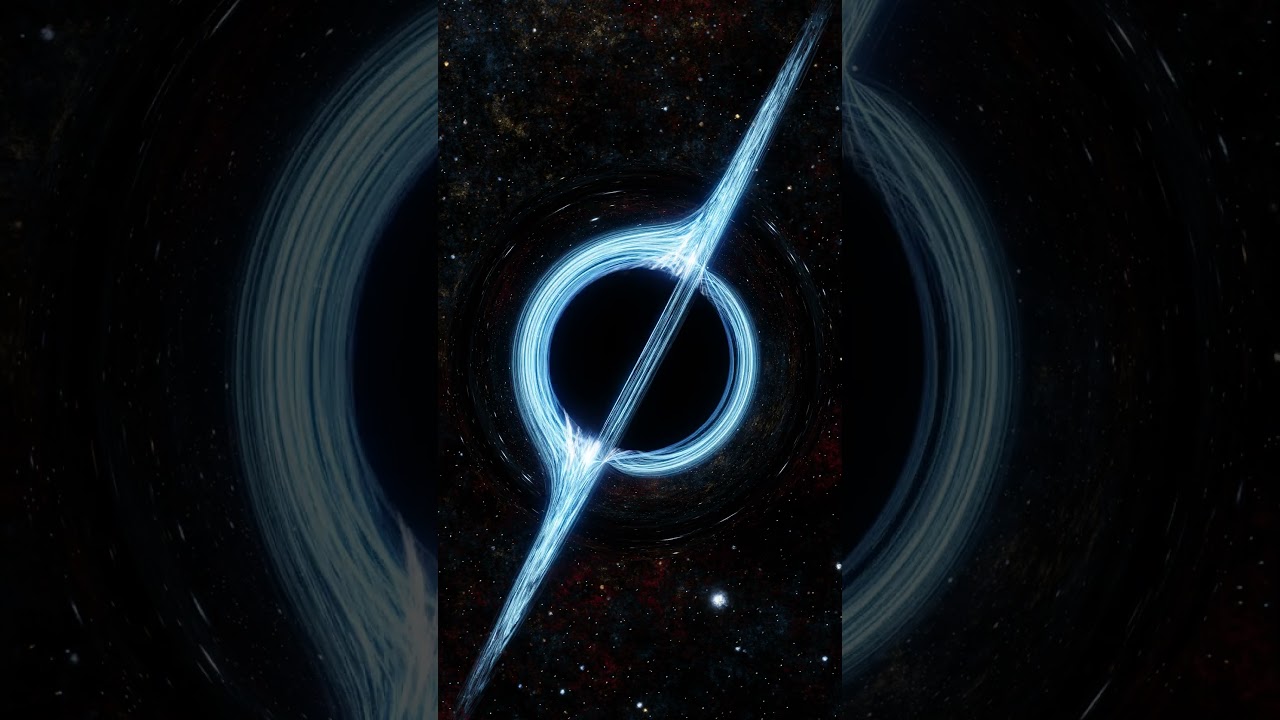 a 3D Animation of the #blackhole #animation #3danimation #blender3d #relaxing #interstellar