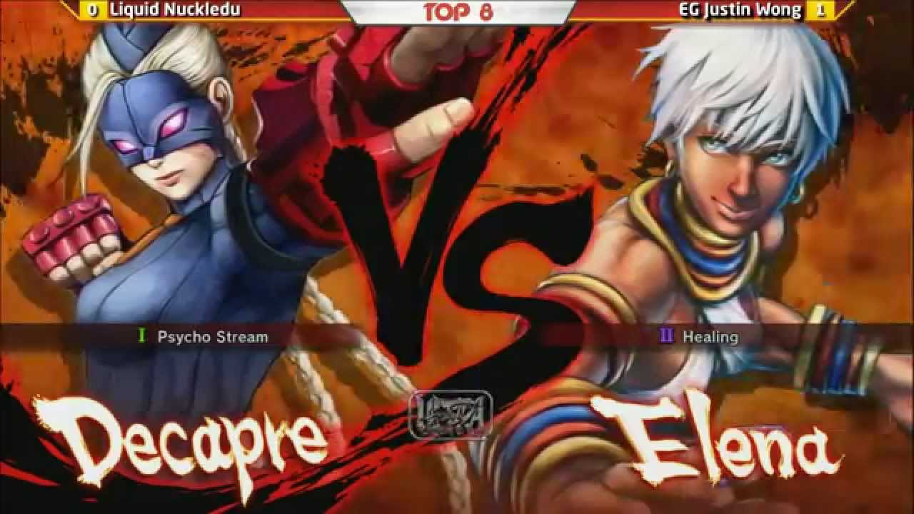 Defend the North 2015 - USF4 - Winners Final - Liquid Nuckledu (Decapre) vs EG Justin Wong (Elena)