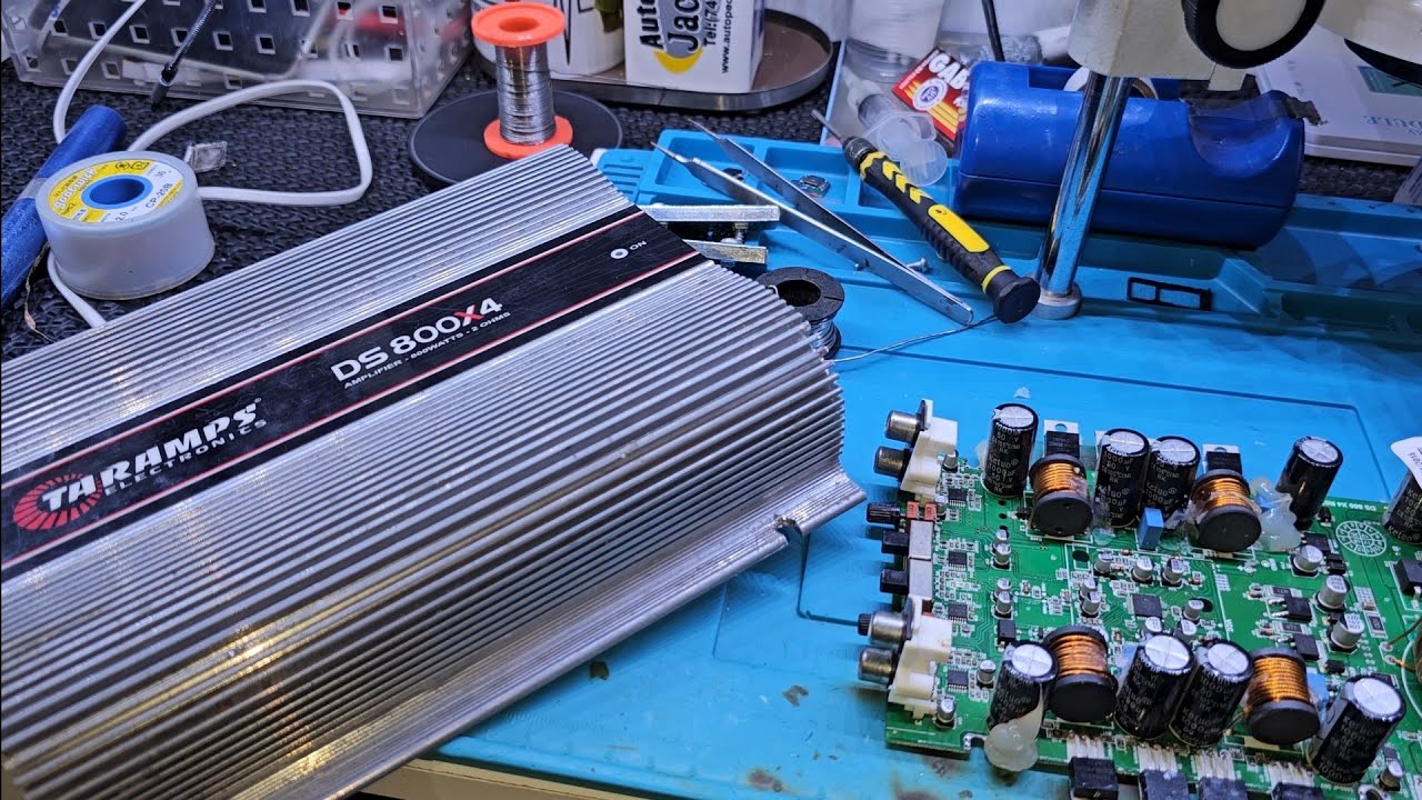 Modulo Taramps DS800 liga mais não tem Som Como Resolver
