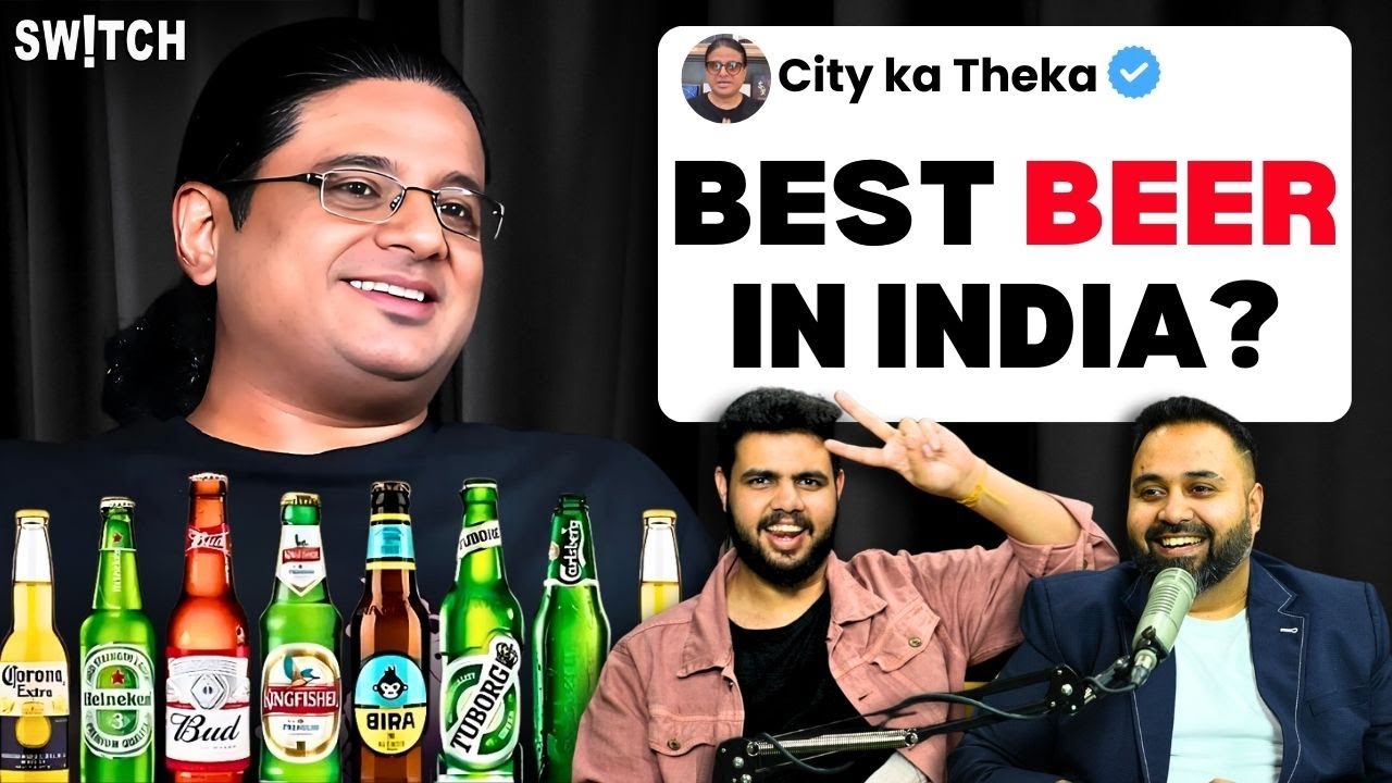 Boys Podcast with @City Ka Theka  | Which is the Best Beer in India? | Kingfisher | Budweiser | Bira