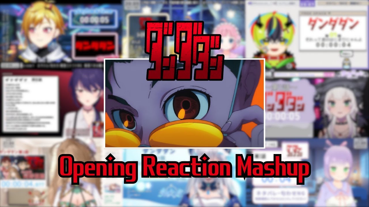 【ダンダダン】Opening 1「オトノケ」Vtuber Reaction Mashup【DanDaDan】