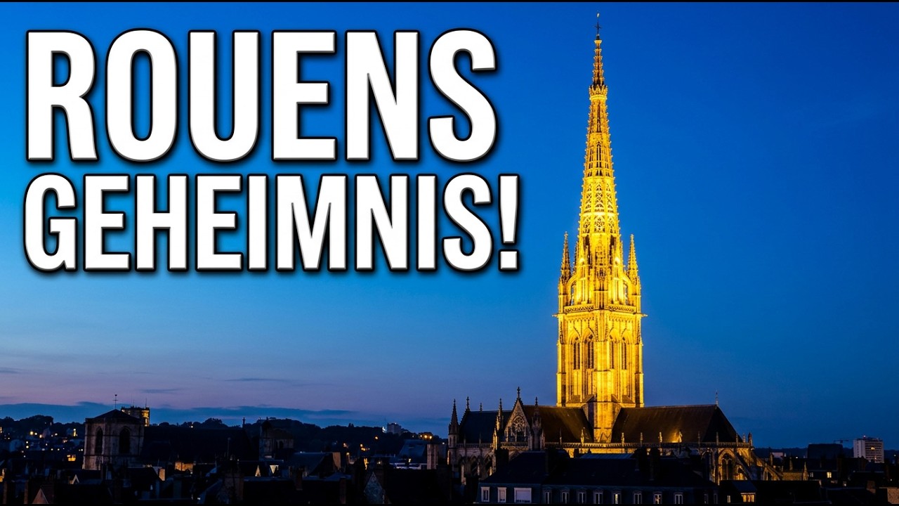 Warum Rouen Europas schönste Altstadt ist? Sehenswürdigkeiten: Mittelalter-Vibe & Jeanne d'Arc!  🏰🔥