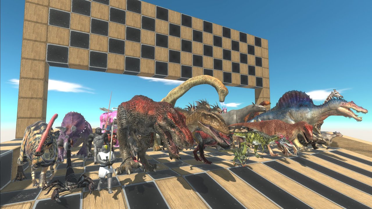 50 Units 1.5x Size Speed Race - Animal Revolt Battle Simulator