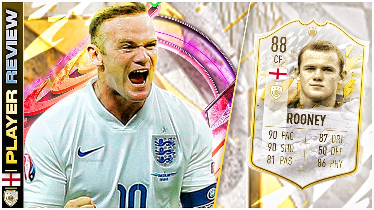 17 TOKENS!!! ICON SWAPS 88 RATED WAYNE ROONEY PLAYER REVIEW - FIFA 22 ULTIMATE - INSANE STRIKER
