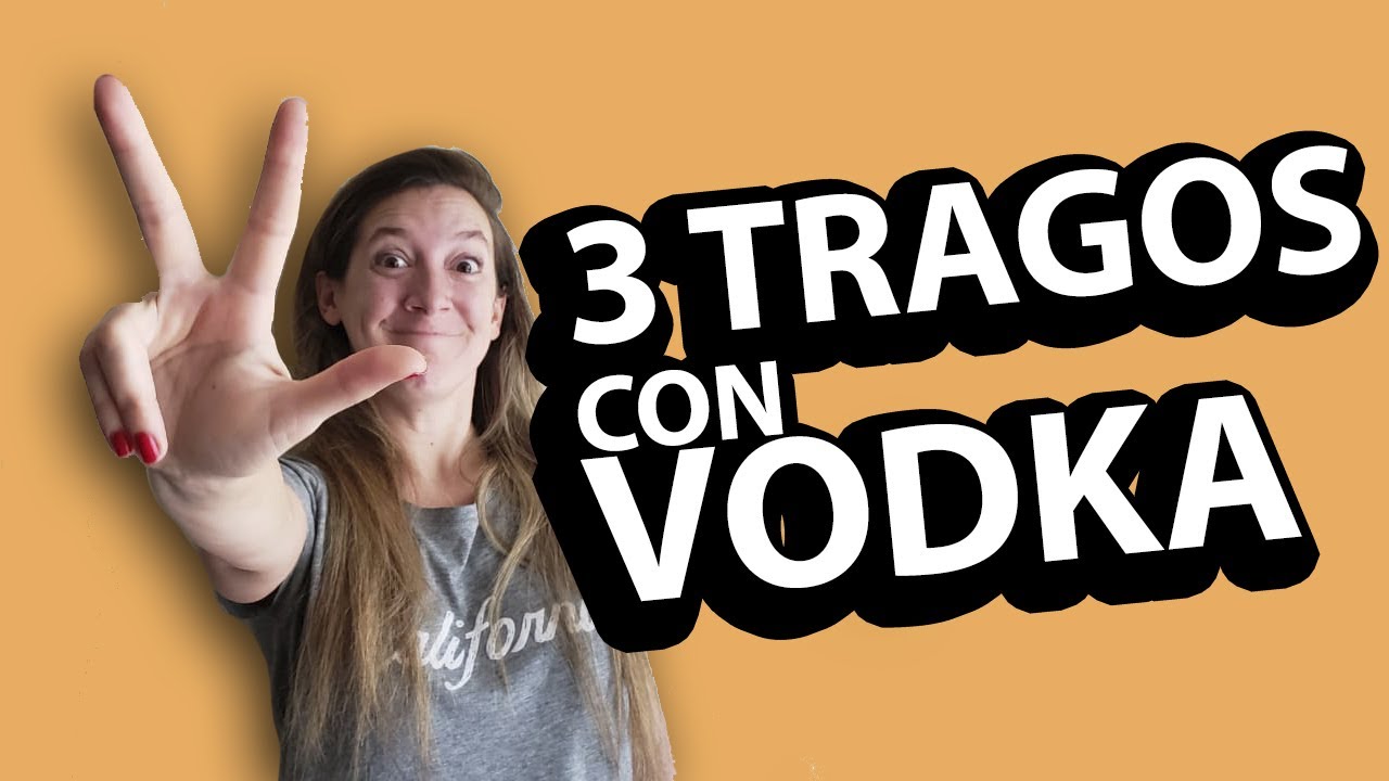🔥PREPARANDO 3 TRAGOS con VODKA en casa !!!! [[ Tragos simples, fáciles y rápidos ]]