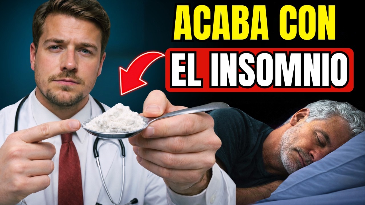 UNA CUCHARADA antes de ACOSTARTE y te DUERMES en SEGUNDOS