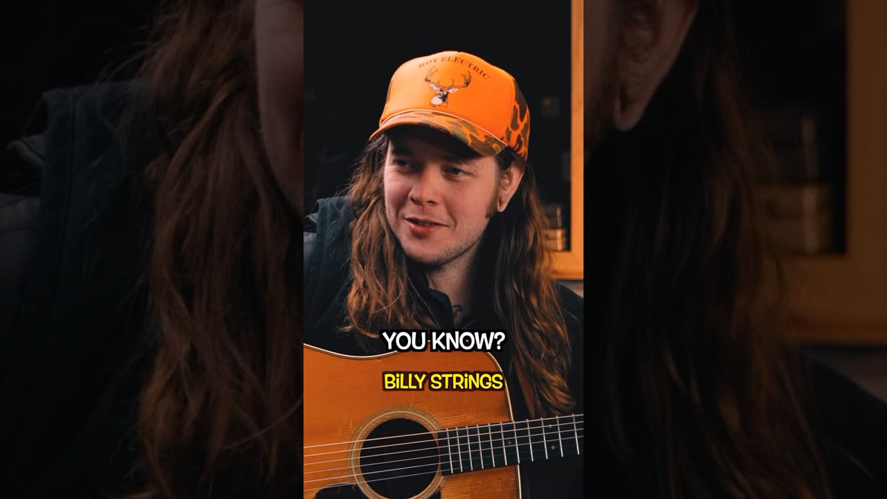 Billy Strings on not using click tracks #guitar #billystrings #guitarist #shorts￼