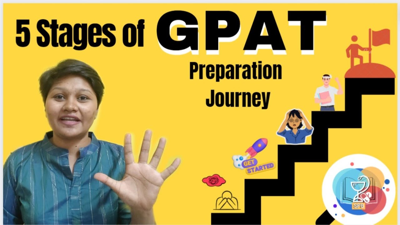 GPAT 2024 || 5 Stages of GPAT preparation from Unknown to Mastery || #SPB Academy