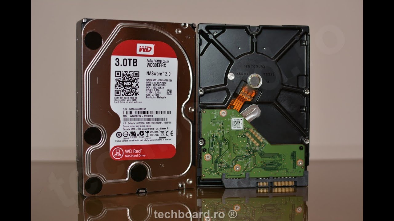 WD Red 3 Tb WD30EFRX - идеал для NAS