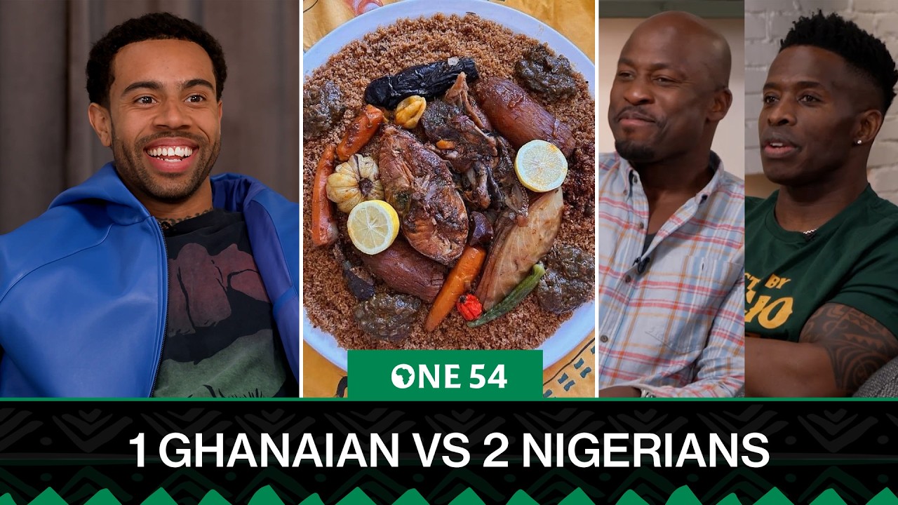 Jollof Rice Debate: 1 Ghanaian Vs 2 Nigerians | One54 Africa Podcast