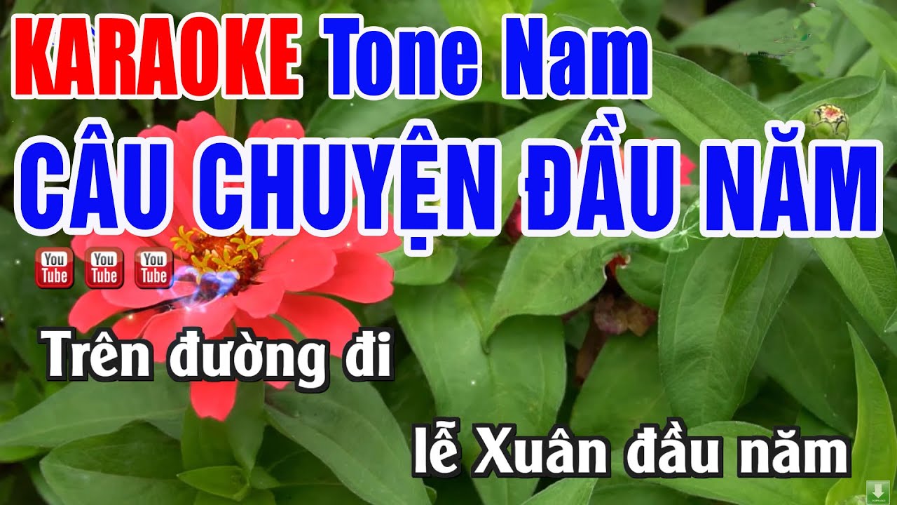 Karaoke Câu Chuyện Đầu Năm Tone Nam Hay Nhất - Nhạc Sống Thanh Ngân