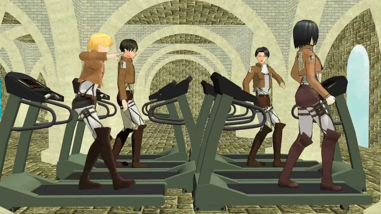 [SnK MMD] What The Survey Corps Do On Their Days Off