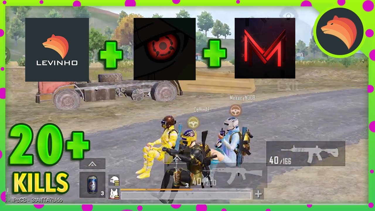 Levinho + Coffin + MOK | PUBG MOBILE