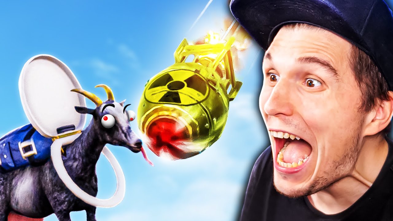 Ich zünde eine ATOMBOMBE im Ziegen Simulator 3