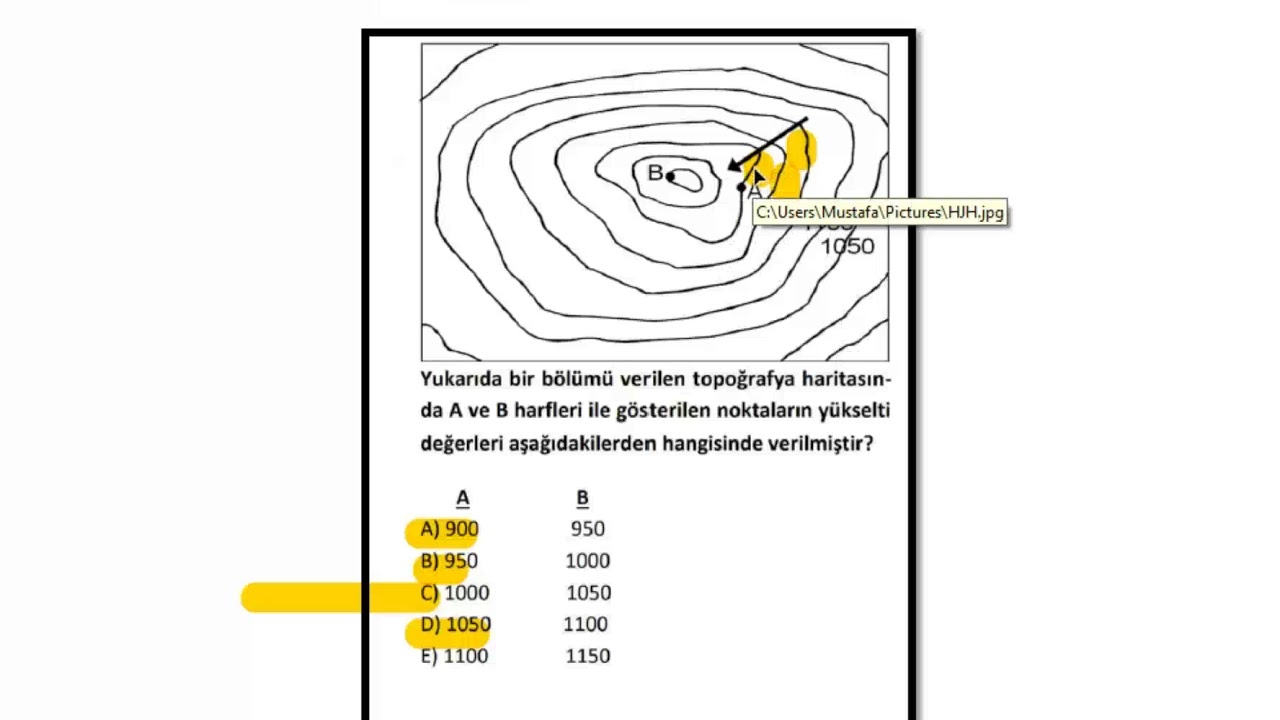 ÇIKMIŞ İZOHİPS SORULARI ÇÖZÜMÜ VE ÇINAR ÖABT BENZER SORULAR ÇÖZÜMÜ