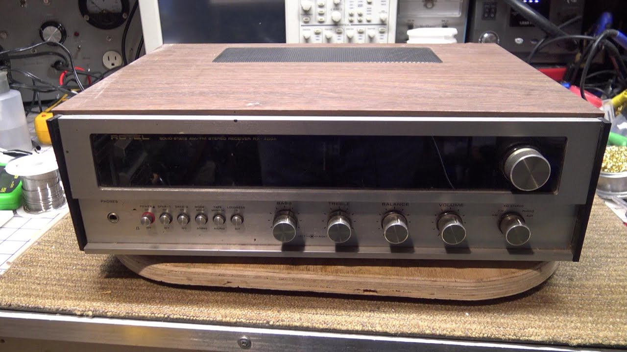 Ремонт стереоресивера Rotel RX-400a — Часть 2