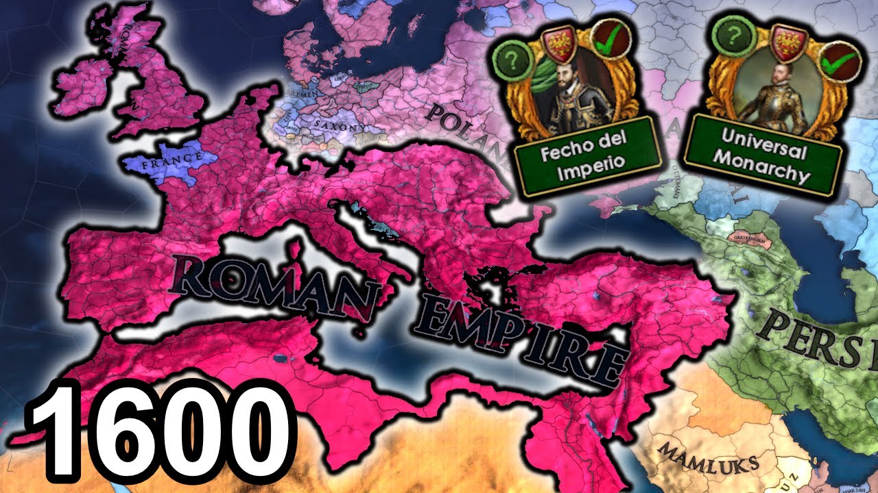 İSPANYA İLE ROMA'YI YENİDEN DİRİLTTİK - Europa Universalis 4 King of Kings Castille
