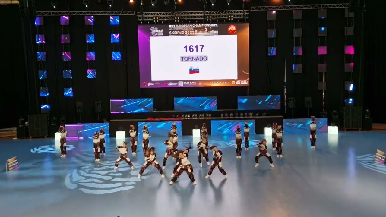 Plesni center ADC- TORNADO- EUROPEAN CHAMPIONSHIP 23-SKOPJE- 4th place