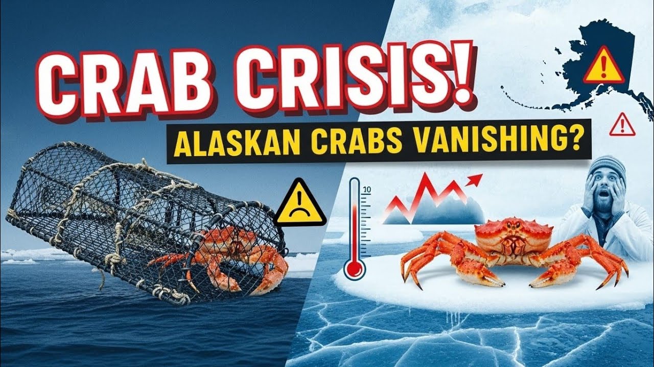 Ocean Warming: The Alaskan King Crab Crisis#OceanWarming #KingCrabCrisis #ClimateImpact