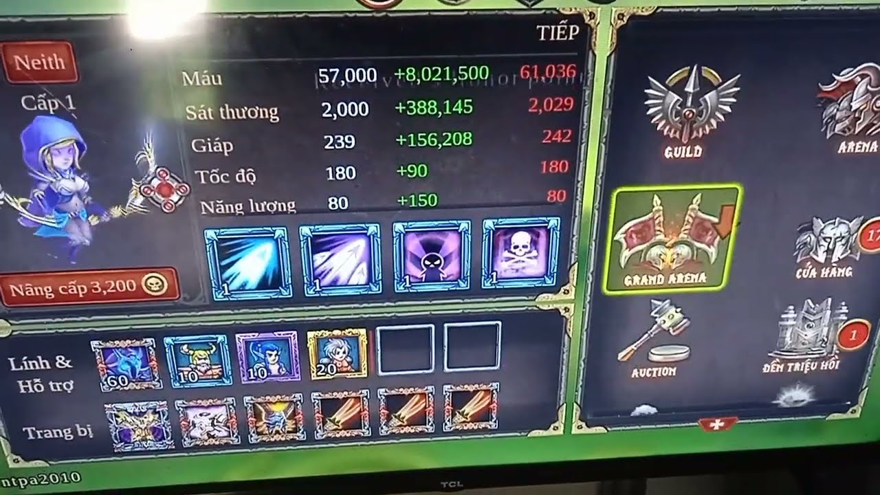 🎉 Review ACCOUNT chính cực kỳ vip 😏[epic hero wars]
