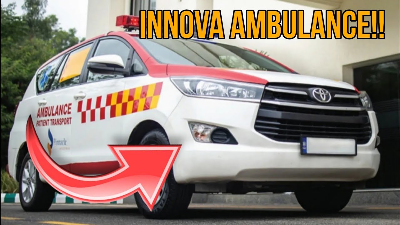 Toyota Innova Crysta Ambulance  #toyota #innova #ambulance  #shorts
