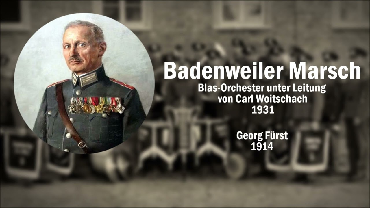 Badenweiler Marsch - Blas-Orchester Carl Woitschach (1931)