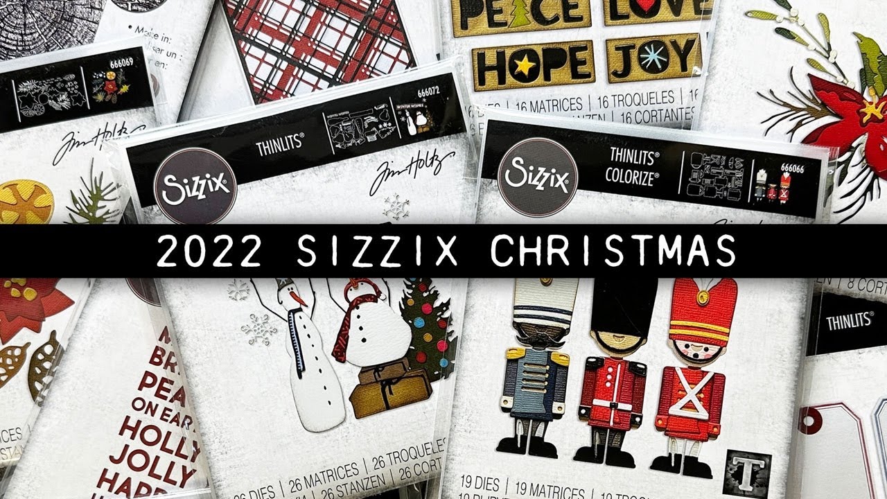 Tim Holtz Sizzix Christmas (2022)