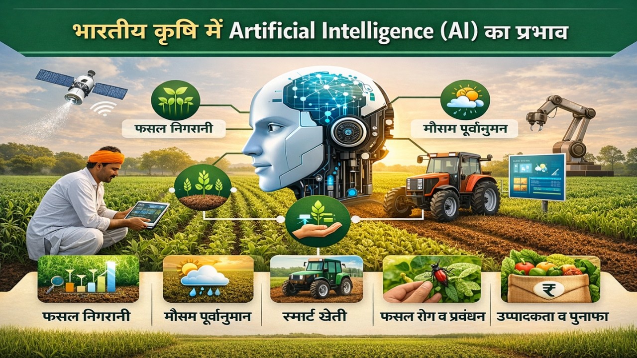 Artificial Intelligence in Agriculture: क्या AI वास्तव में भारतीय खेती बदल सकता है?