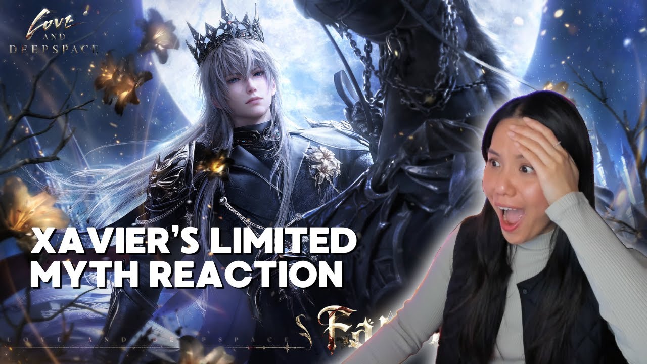 A DARK KNIGHT?! | Xavier: Limited Myth Fallen Crown Trailer Reaction | Love and Deepspace