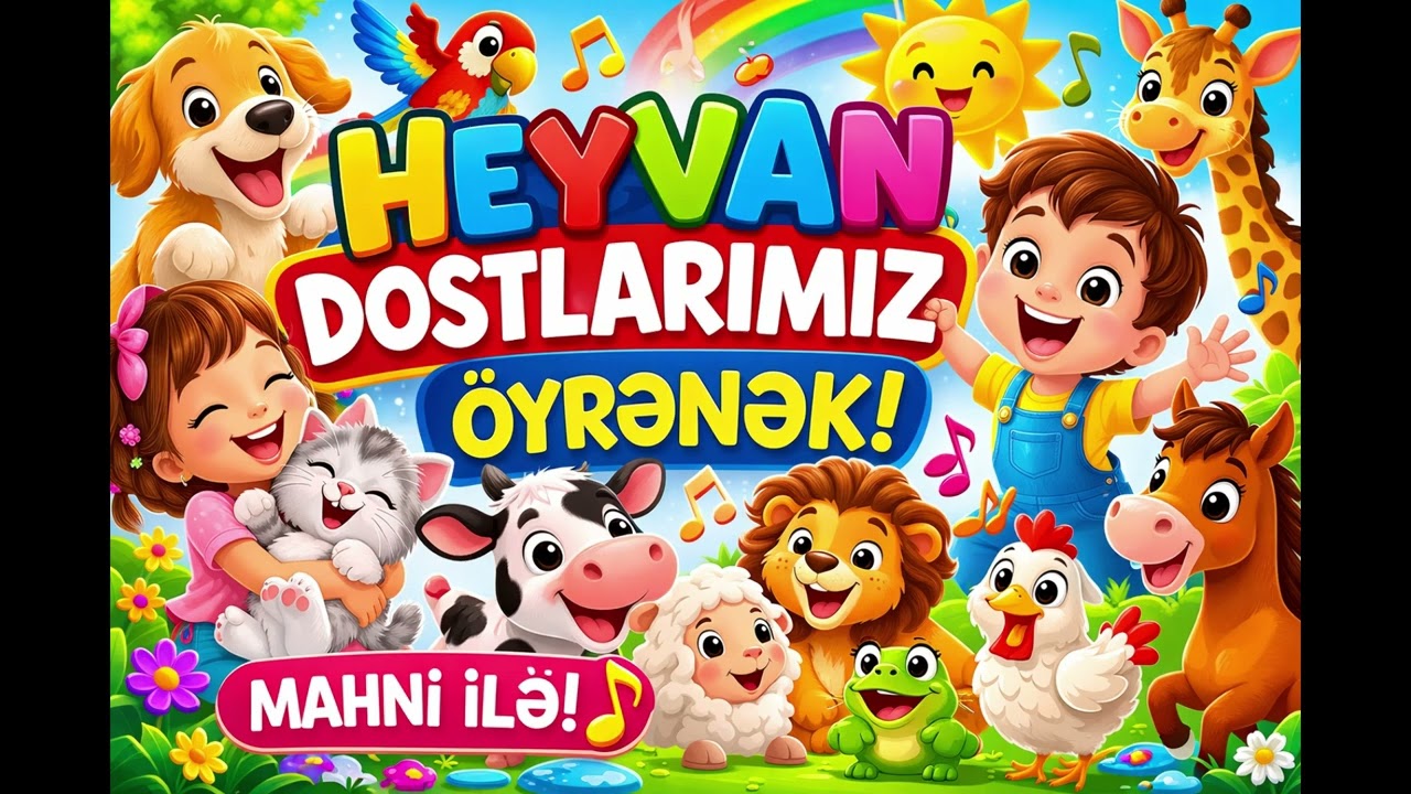 Uşaq Mahnısı | Heyvan Dostlarımız