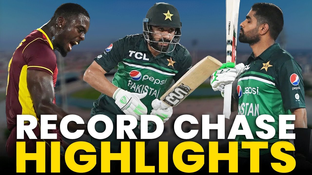 Highlights | Pakistan vs West Indies | 1st ODI 2022 | PCB | MO2L